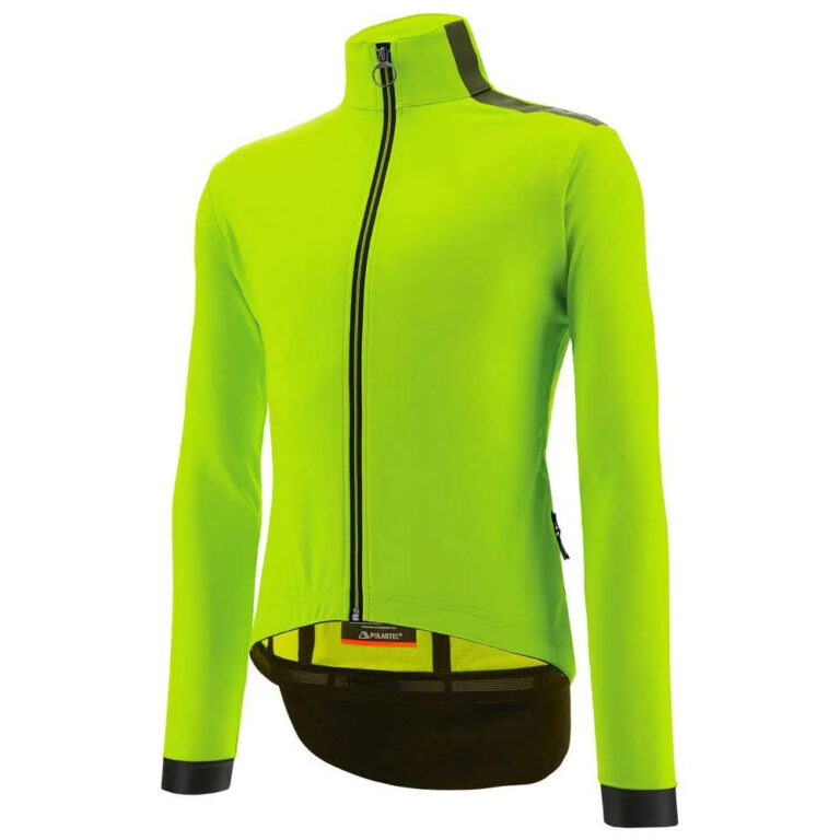 Santini Vega Multi Jacket XS Green Fluo - 3XL Green Fluo - Image 3