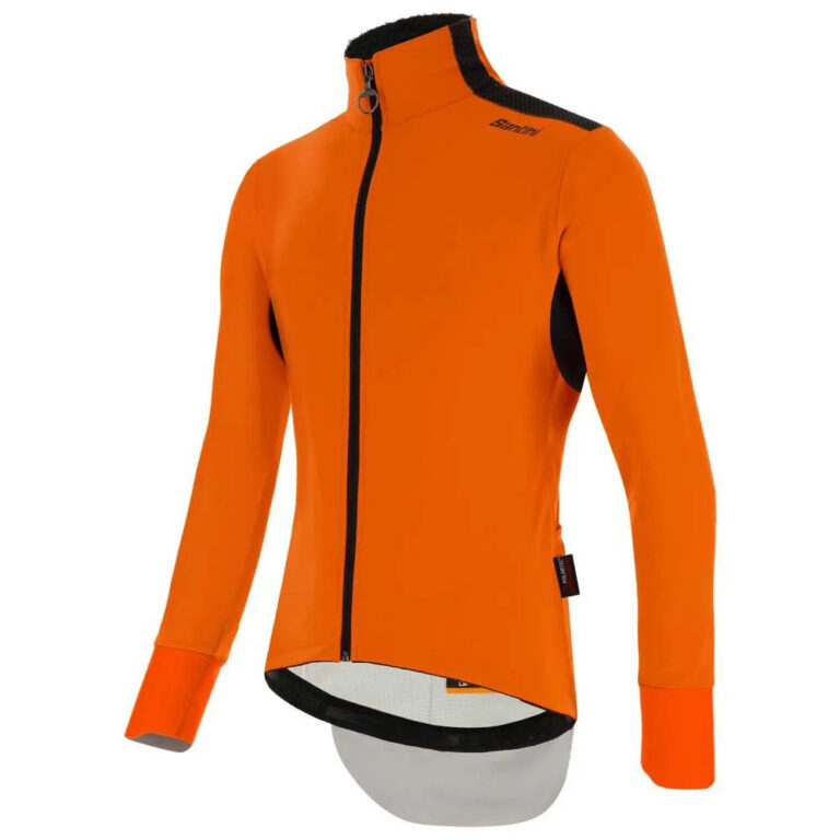 Santini Vega Xtreme Jacket XS Flashy Orange - 3XL Flashy Orange - Image 3