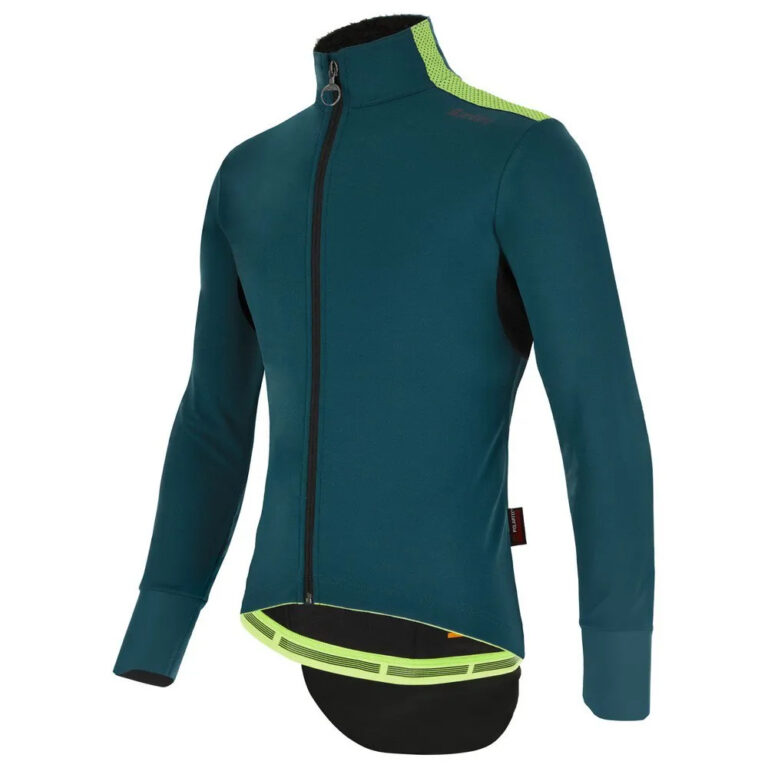 Santini Vega Xtreme Jacket XS Green / Blue - 3XL Green / Blue - Image 3