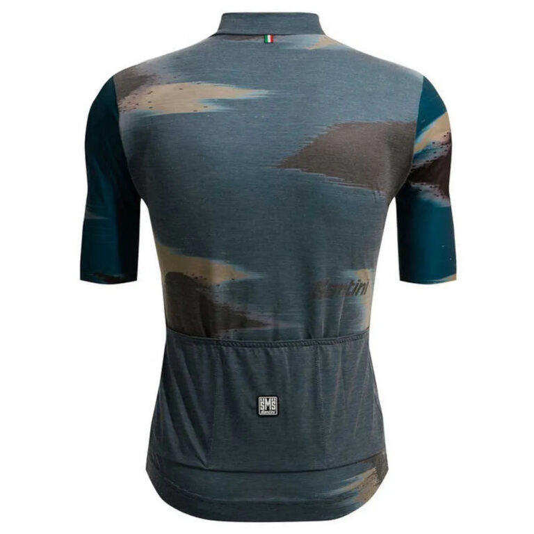 Santini Watt Indoor Short Sleeve Jersey S Military Green - 3XL Military Green - Image 2