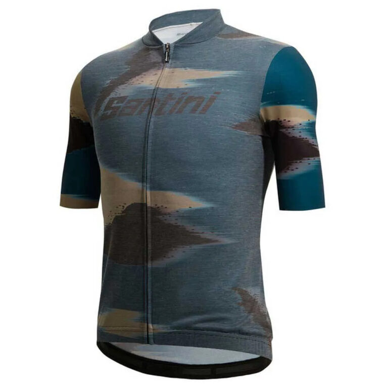 Santini Watt Indoor Short Sleeve Jersey S Military Green - 3XL Military Green - Image 3