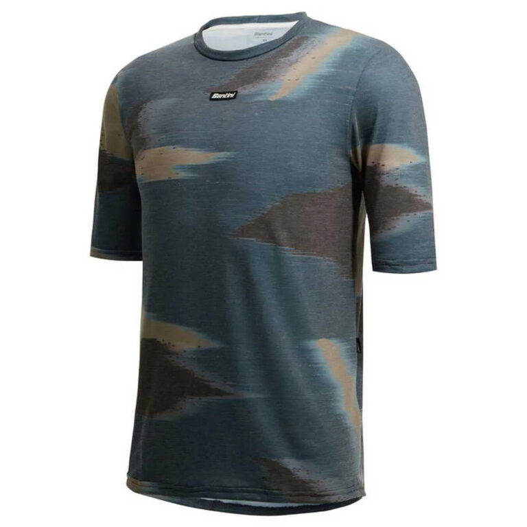 Santini Watt Indoor Tech Short Sleeve T-shirt 2XS Military Green - 4XL Military Green - Image 3