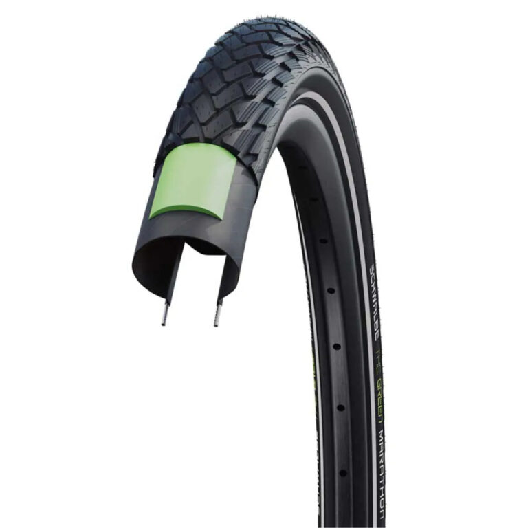 Schwalbe Marathon Performance Greenguard SnakeSkin Addix Eco 27.5&amp;acute;&amp;acute; X 1.65 Rigid Urban Tyre 27.5&acute;&acute; x 1.65 Black / Reflex - Image 4