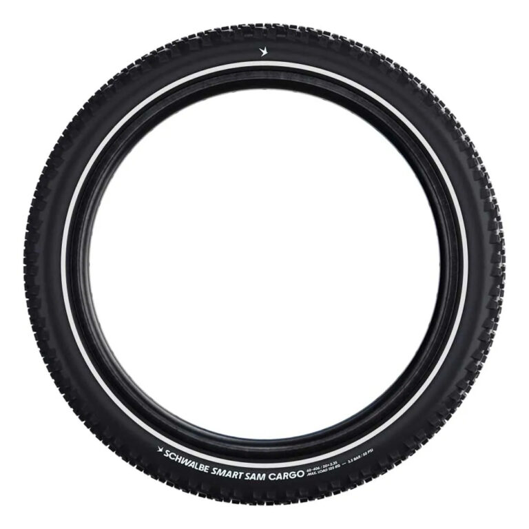 Schwalbe Smart Samoa Cargo Super Defense Addix E-50 24&amp;acute;&amp;acute; X 2.35 Rigid MTB Tyre 24&acute;&acute; x 2.35 Black / Reflex - Image 3