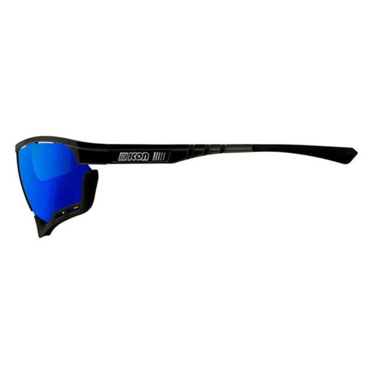 SCICON Aerocomfort XL Sunglasses Blue Mirror/CAT3 Black / Blue - Image 3