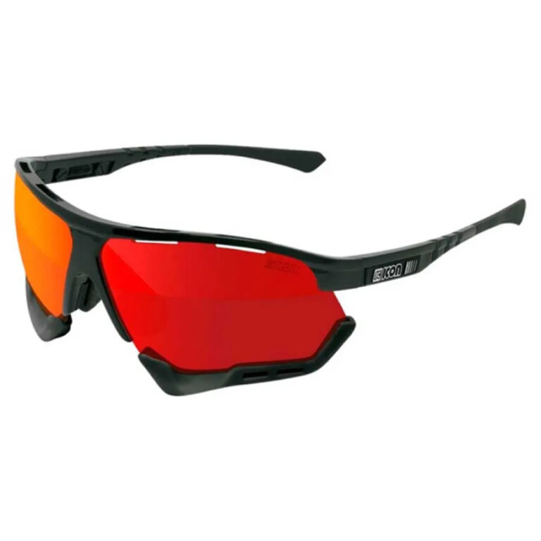 SCICON Aerocomfort XL Sunglasses Red Mirror/CAT3 Black / Red