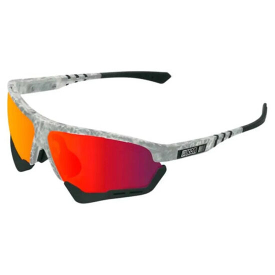 SCICON Aerocomfort XL Sunglasses Red Mirror/CAT3 Frozen