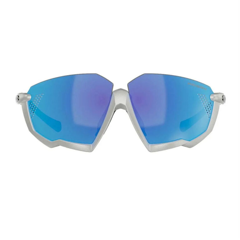 SCICON Aerojet Titanium Sunglasses Blue Mirror/CAT3 Metal White / Blue - Image 2