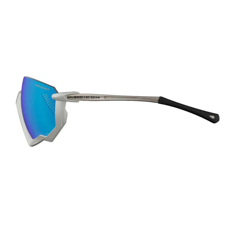 SCICON Aerojet Titanium Sunglasses Blue Mirror/CAT3 Metal White / Blue - Image 3