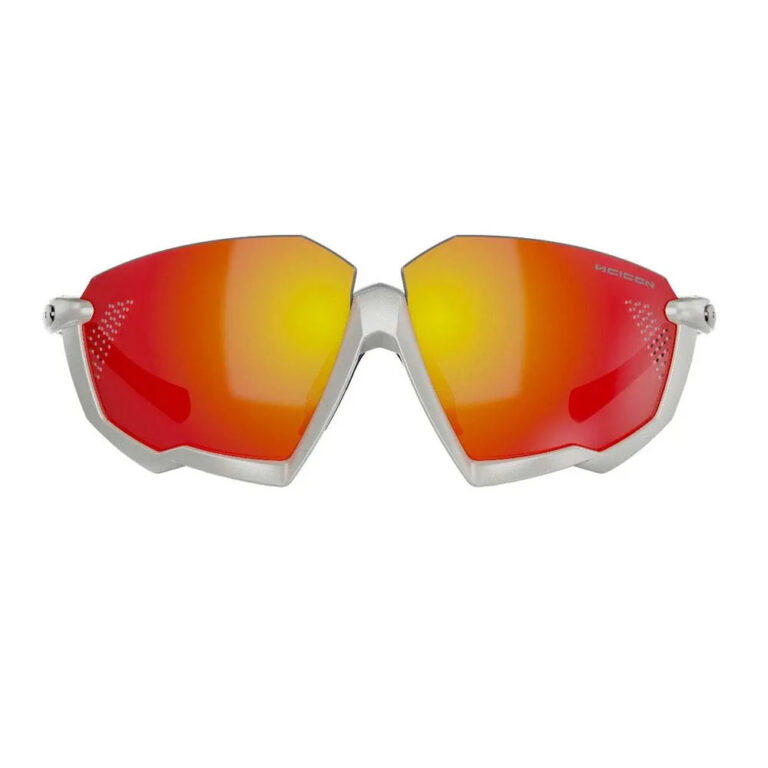 SCICON Aerojet Titanium Sunglasses Red Mirror/CAT3 Metal White / Red - Image 2