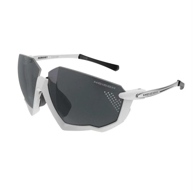 SCICON Aerojet Titanium Sunglasses Silver Mirror/CAT3 Metal White / Silver