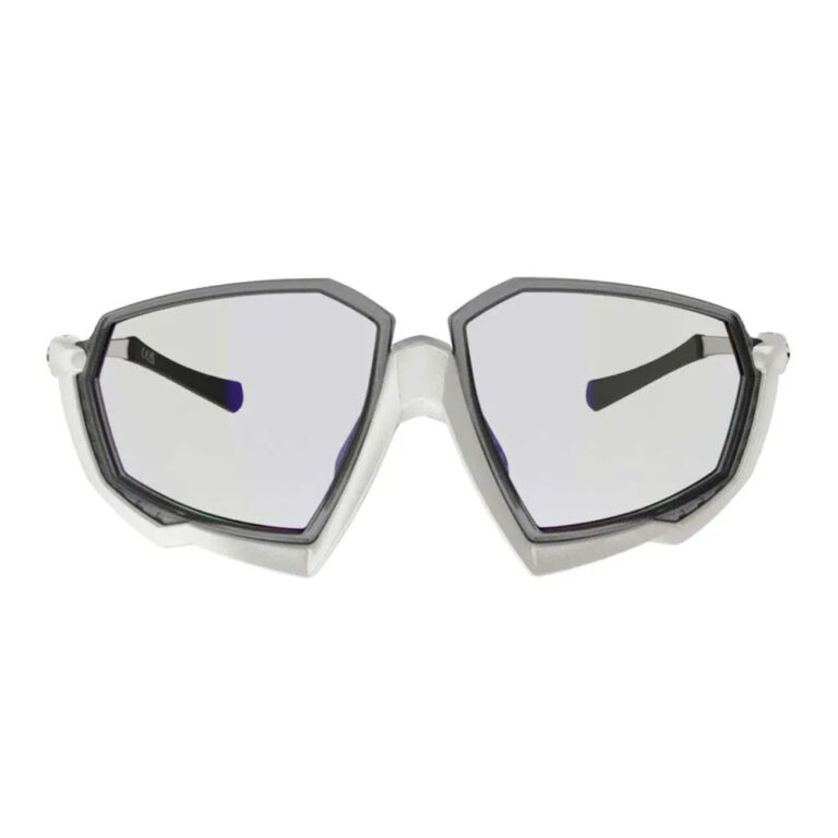 SCICON Aerojet Titanium Sunglasses Clear/CAT0 Metal White RX - Image 2