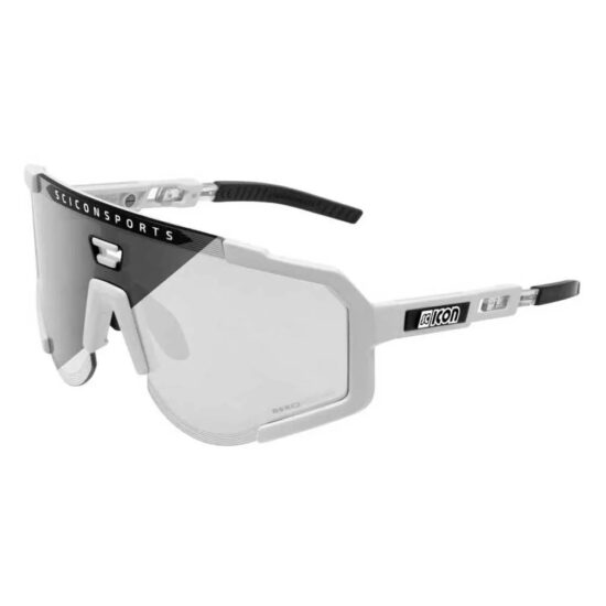 SCICON Aeroscope Photochromic Sunglasses Silver/CAT1-3 White