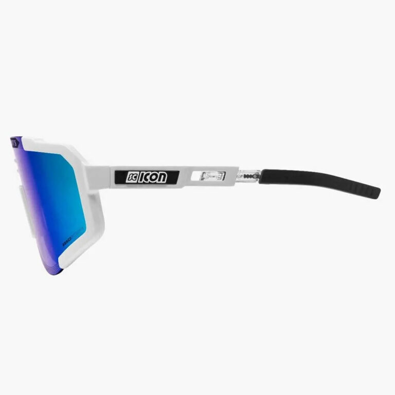 SCICON Aeroscope Polarized Sunglasses Blue/CAT3 White - Image 4