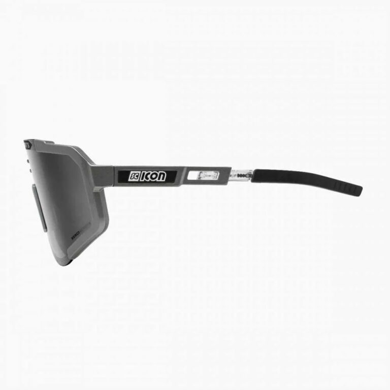 SCICON Aeroscope Polarized Sunglasses Silver/CAT3 Anthracite Grey - Image 4