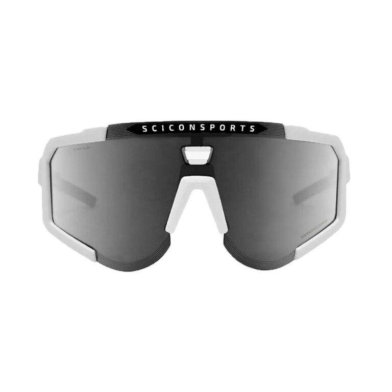 SCICON Aeroscope Polarized Sunglasses Silver/CAT3 White / White - Image 2