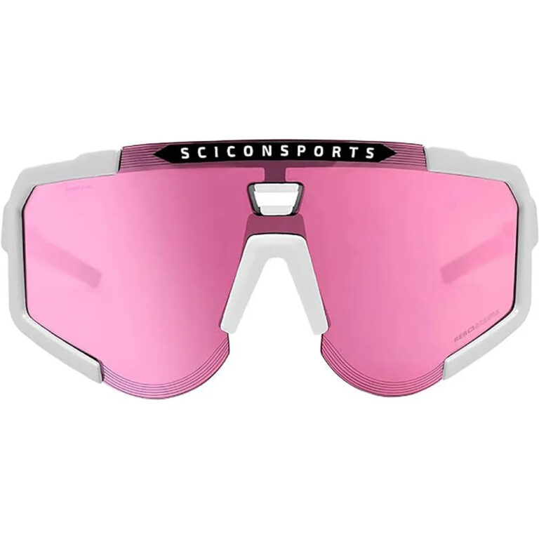 SCICON Aeroscope Polarized Sunglasses Pink/CAT3 White Gloss - Image 2