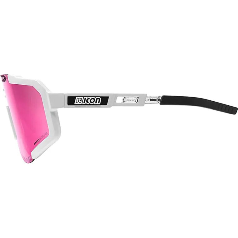 SCICON Aeroscope Polarized Sunglasses Pink/CAT3 White Gloss - Image 3