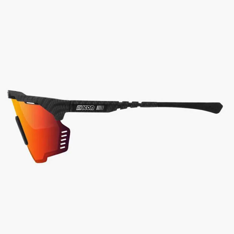 SCICON Aeroshade Kunen Sunglasses Monogram Red/CAT 3 Carbon Matt - Multimirror Red/CAT 3 Carbon Matt - Image 4