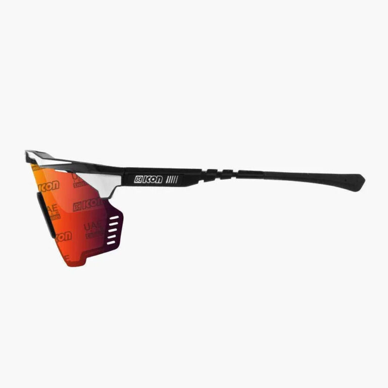 SCICON Aeroshade Kunken UAE Sunglasses Monogram Red/CAT3 White / Black - Image 4