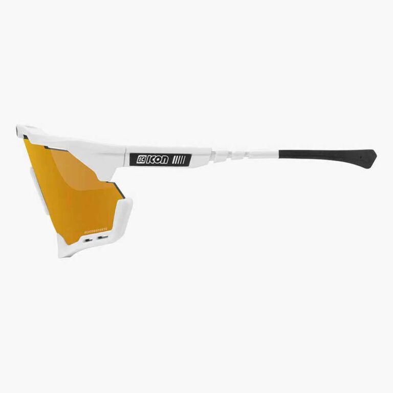 SCICON Aeroshade XL Sunglasses Multimirror Bronze/CAT 3 Gloss White - Image 4