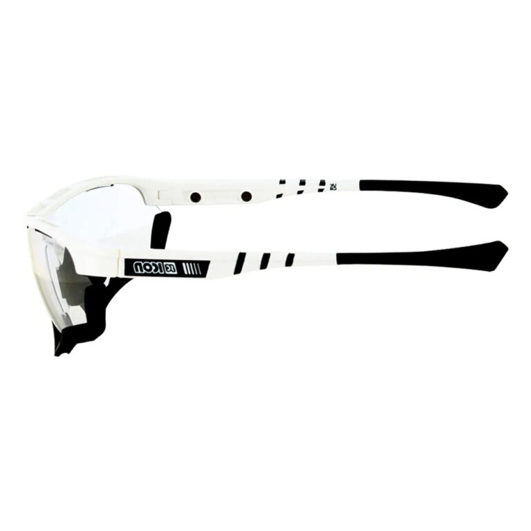 SCICON Aerotech Photochromic Sunglasses Bronze Mirror/CAT 1-3 Gloss White - Red Mirror/CAT1-3 Gloss White - Image 2