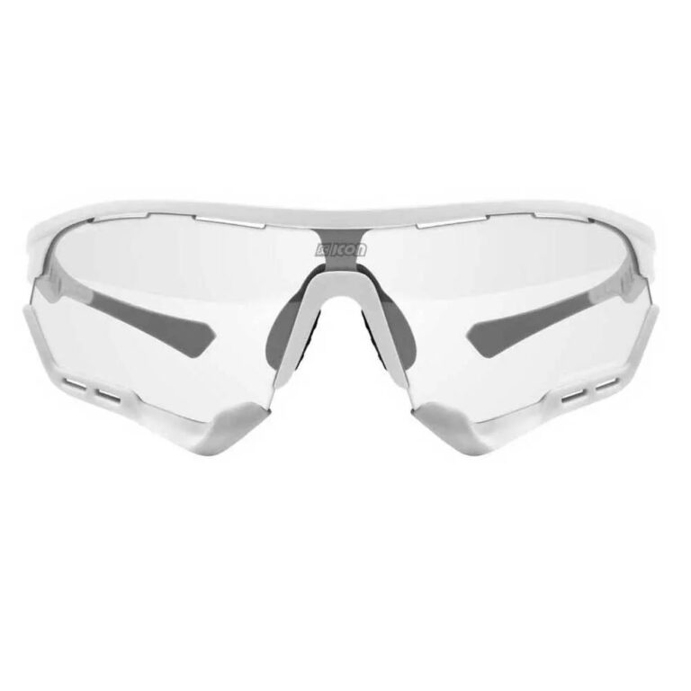 SCICON Aerotech XL Photochromic Sunglasses Bronze Mirror/CAT 1-3 Gloss White - Red Mirror/CAT1-3 Gloss White - Image 2