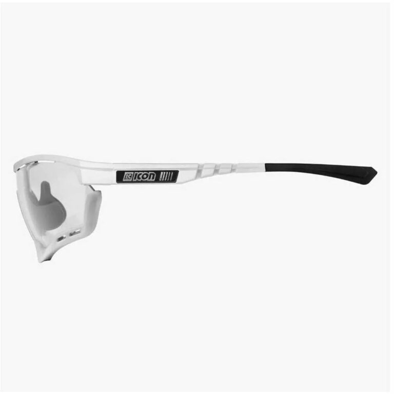 SCICON Aerotech XL Photochromic Sunglasses Bronze Mirror/CAT 1-3 Gloss White - Red Mirror/CAT1-3 Gloss White - Image 3