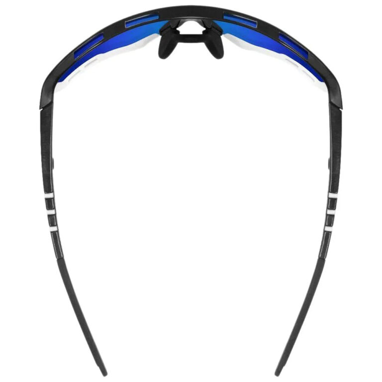 SCICON Aerotech XL SCNXT Mirrored Photochromic Sunglasses Photochromic Blue Mirror/CAT1-3 Black Gloss - Image 4