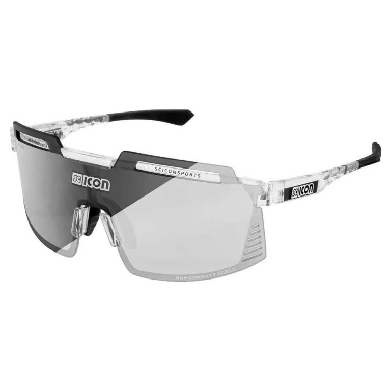 SCICON Aerowatt Foza Photochromic Sunglasses Photocromic Silver/CAT1-3 Gloss Crystal