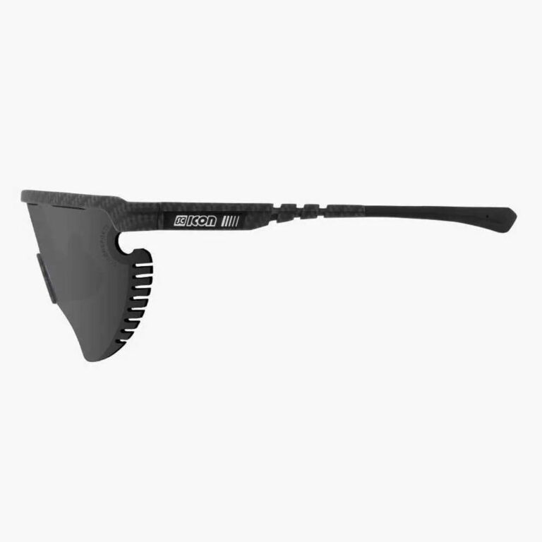 SCICON Aerowing Lamon Photochromic Sunglasses Silver Mirror/CAT 1-3 Carbon Matt - Image 4