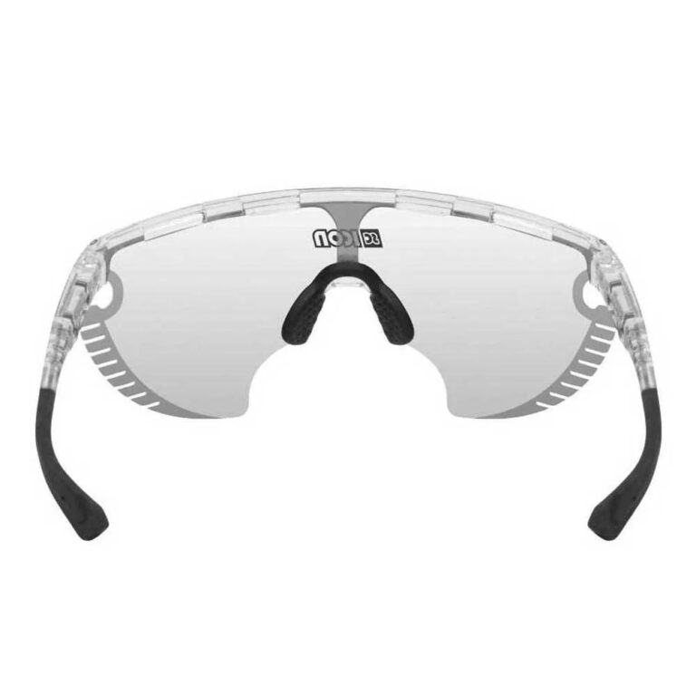 SCICON Aerowing Lamon Photochromic Sunglasses Silver Mirror/CAT 1-3 Gloss Crystal - Image 2