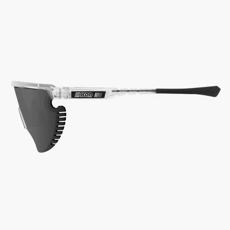 SCICON Aerowing Lamon Photochromic Sunglasses Silver Mirror/CAT 1-3 Gloss Crystal - Image 4