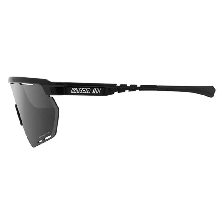 SCICON Aerowing Photochromic Sunglasses Photocromic Silver Mirror/CAT1-3 Black - Image 3