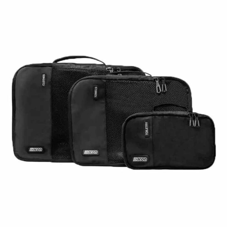 SCICON Travel Packing Cube Set 3 Pieces One Size Black