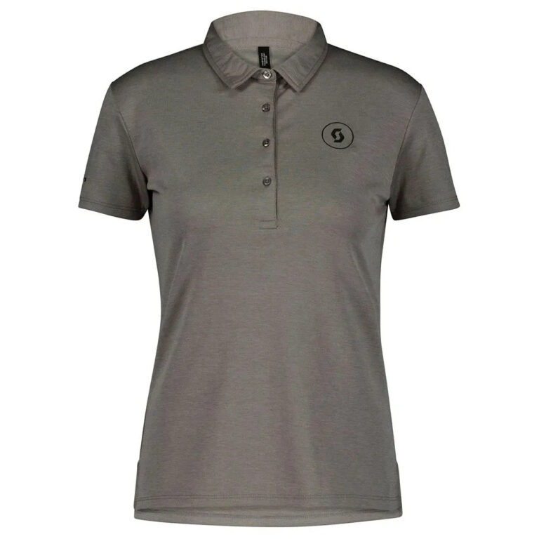 Scott 10 Casual Short Sleeve Polo S Grey Melange - L Grey Melange