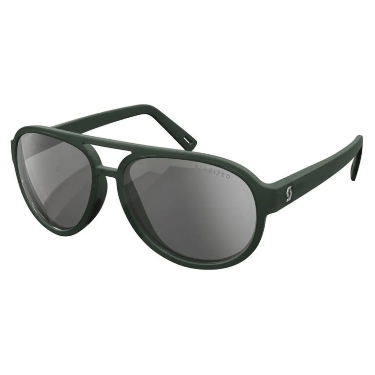 Scott Bass Polarized Sunglasses Grey/CAT3 Kaki Green