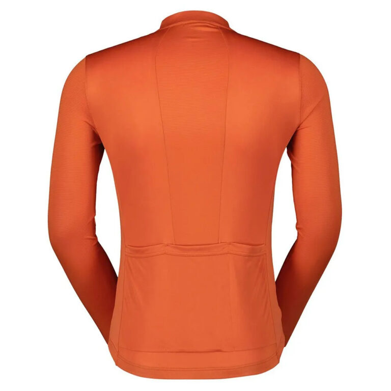 Scott Endurance 10 Long Sleeve Jersey S Braze Orange / Dark Grey - 2XL Braze Orange / Dark Grey - Image 2