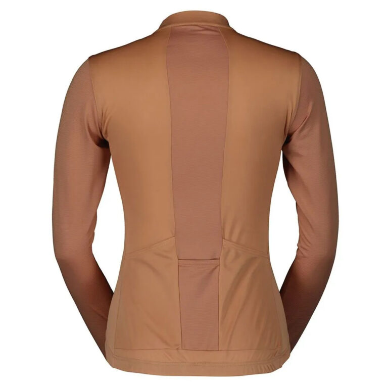 Scott Endurance 10 Long Sleeve Jersey S Rose Beige / Braze Orange - Image 2