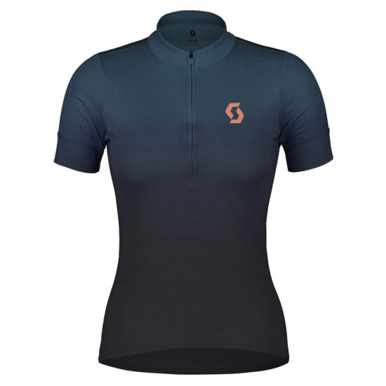 Scott Endurance 15 Short Sleeve Jersey XS Metal Blue / Dark Blue