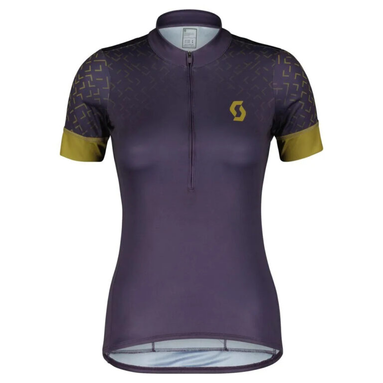 Scott Endurance 20 Short Sleeve Jersey M Dark Purple / Mud Green