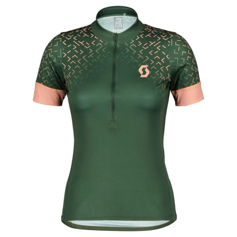 Scott Endurance 20 Short Sleeve Jersey S Smoked Green / Crystal Pink