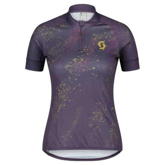 Scott Endurance 30 Short Sleeve Jersey S Dark Purple / Mud Green