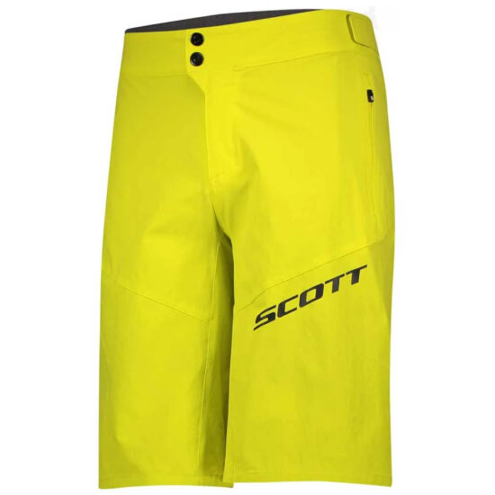 Scott Endurance LS/FIT W/PAD Shorts S Sulphur Yellow