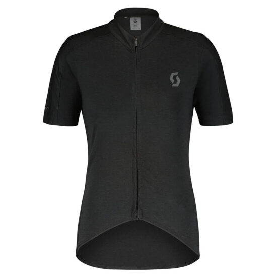 Scott Gravel Merino Short Sleeve Jersey XS Black / Dark Grey - XL Black / Dark Grey