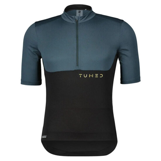 Scott Gravel Tuned Short Sleeve Jersey S Black / Aruba Green - L Black / Aruba Green