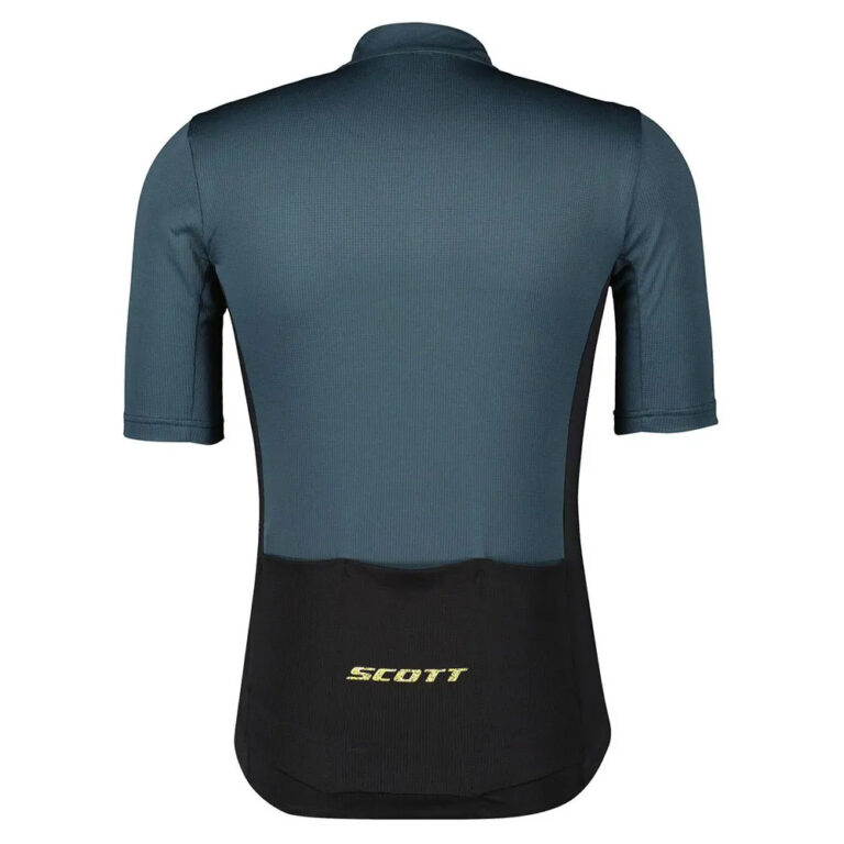 Scott Gravel Tuned Short Sleeve Jersey S Black / Aruba Green - L Black / Aruba Green - Image 2