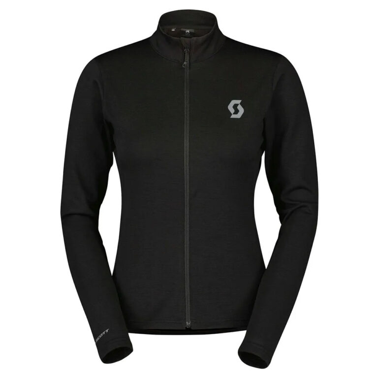 Scott Gravel Warm Merino Long Sleeve Jersey S Black - XL Black