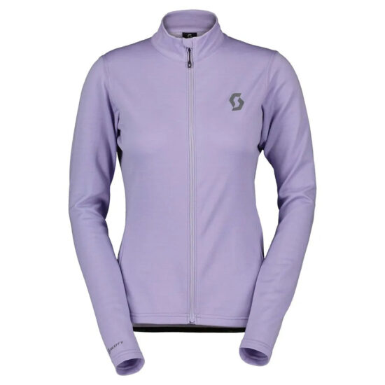 Scott Gravel Warm Merino Long Sleeve Jersey L Heather Purple - XL Heather Purple