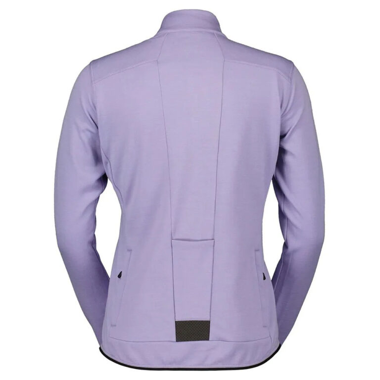 Scott Gravel Warm Merino Long Sleeve Jersey L Heather Purple - XL Heather Purple - Image 2